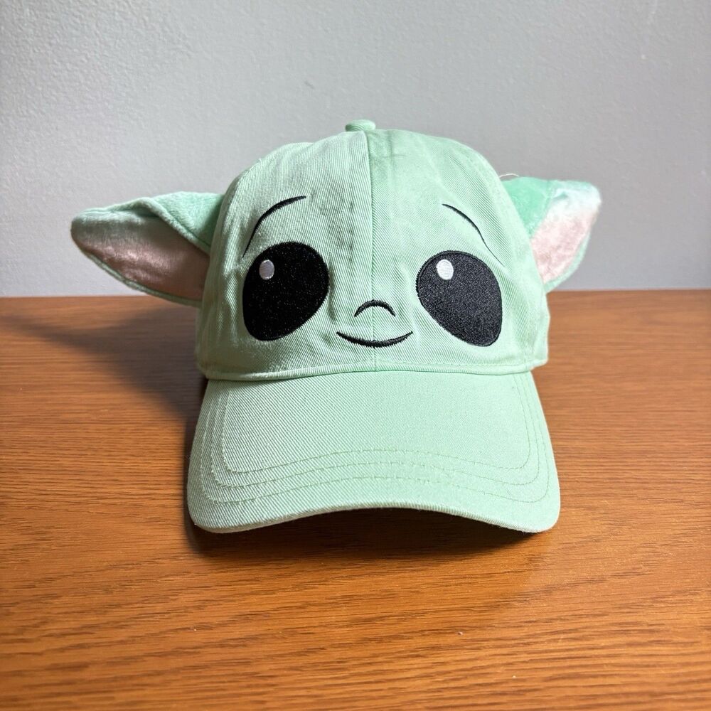 Star Wars Mandalorian The Child Baby Yoda Adjustable Hat Cap OS Disney World